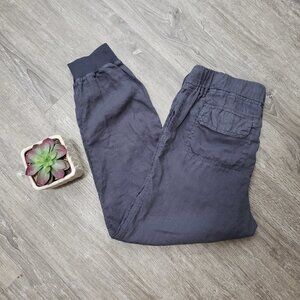 Calson Linen Joggers Sz XS Grey